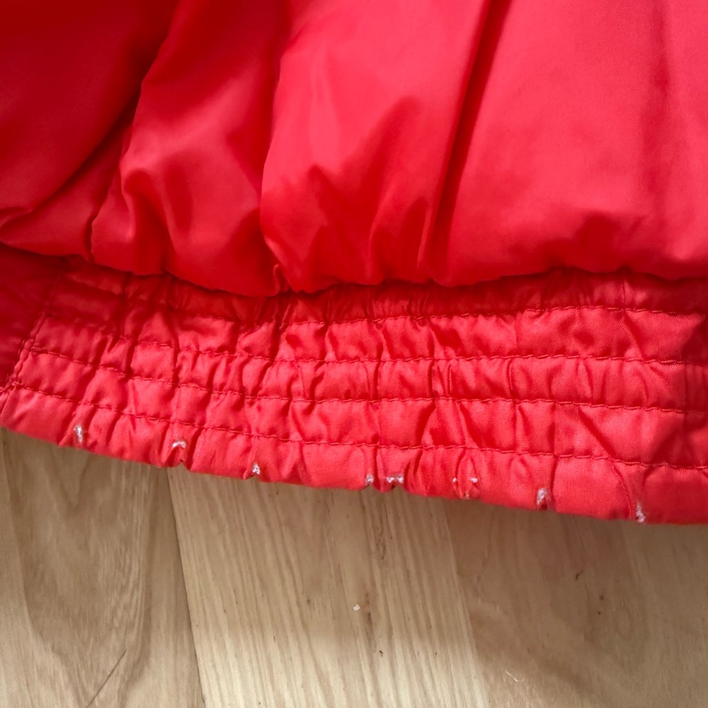 Bogner Vintage 80’s Red Goose Down Puffer Jacket Coat Size 10 - Picture 16 of 16